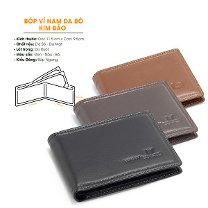 BO H42 Cowhide Leather Wallet